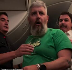Revealed: What triggered a Qantas passenger’s wild midair rampage – and forced the flight to divert to Tahiti to DUMP him