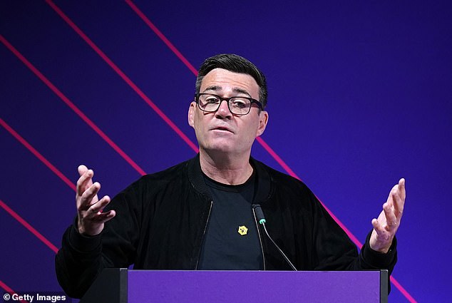 Andy Burnham tries to quell by-election backlash over call to rejoin EU as he lurches Left … while deluded Starmer STILL wants to be PM into the 2030s