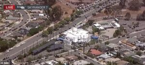Five dead including mosque security guard after two teenage gunmen open fire at San Diego Islamic Center… before shooting themselves as police closed in