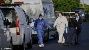 Man is charged with murder after the bodies of woman and two children, aged 4 and 12, are found in Campbelltown home