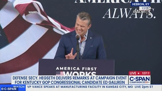 Pete Hegseth does surprisingly accurate impression of Trump while explaining how he became Secretary of Defense