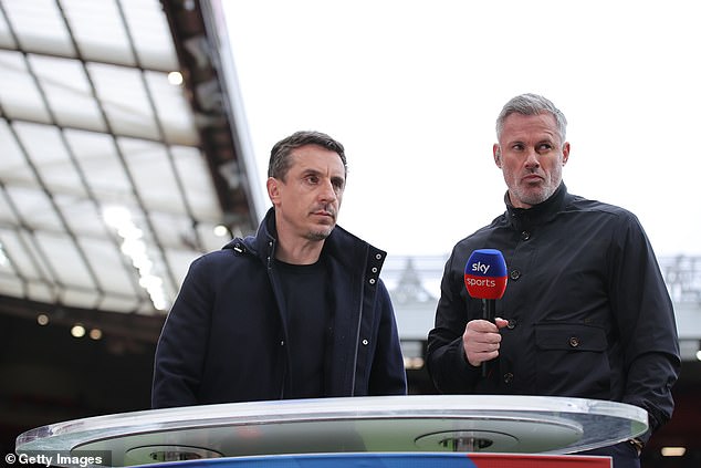 Gary Neville and Jamie Carragher name their Premier League teams of the season – with just two differences between them