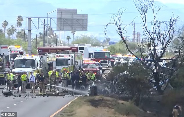 Hero truck driver’s selfless final act that saved couple before crash that saw him die in huge EV-fueled fireball