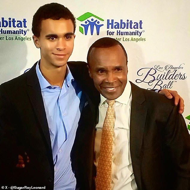 Son of boxing legend Sugar Ray Leonard ‘arrested trying to break into his father’s house’