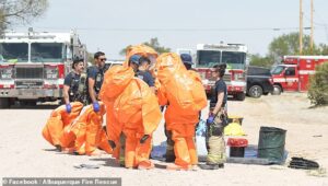 Three dead and first responders rushed to hospital after exposure to mystery substance in New Mexico
