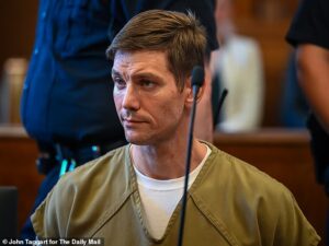 Shocking change in male model’s appearance as he faces court over death of his personal trainer husband