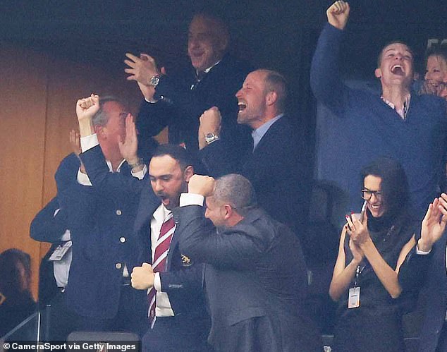 The unlikely fifth Villan in Prince William’s inner circle: How journeyman footballer who rubs shoulders with royalty in VIP boxes became the first person the Prince turned to celebrate with at the Europa League final