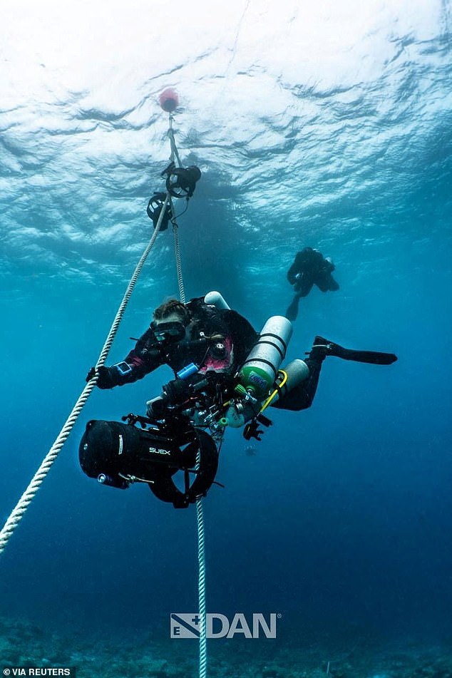 Finnish rescue divers believe they may have SOLVED Maldives cave dive mystery that claimed five lives – with ‘sand wall illusion’ to blame
