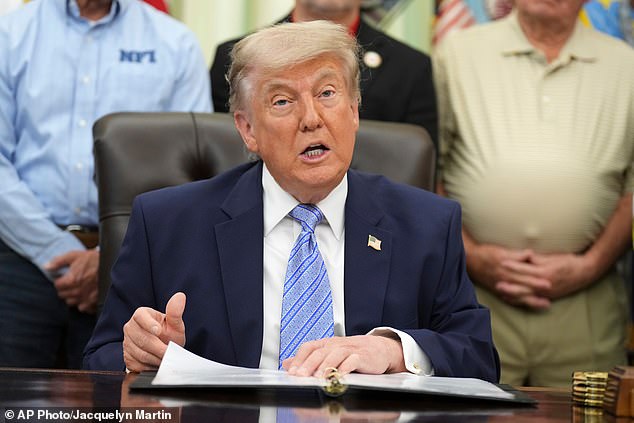 Trump reveals if he plans to attend son Don Jr and socialite Bettina Anderson’s weekend wedding while admitting it’s ‘not good timing’