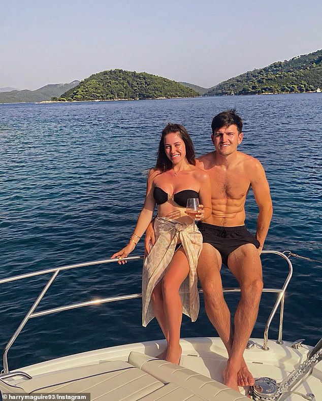 Now Harry Maguire’s WIFE wades into England row: WAG joins mother-in-law in blasting Thomas Tuchel after Man United star was axed from his World Cup squad