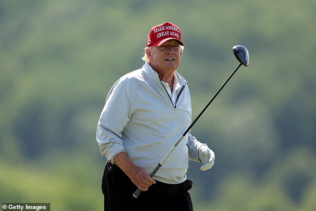 The secret code to getting inside Trump’s head: Insiders reveal the exact moment to strike with an idea – and why it starts on the golf course