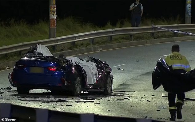 Sans Souci: Three people dead in horror head-on crash that saw mangled Audi flipped onto its roof