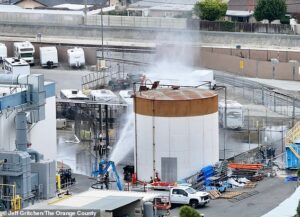 Massive California chemical tank moments away from exploding in toxic ticking time bomb