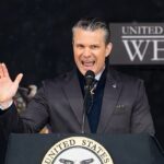 Pete Hegseth breaks out ‘hilarious’ Trump impression leaving West Point graduates in stitches… after president’s furious phone call with defense chief