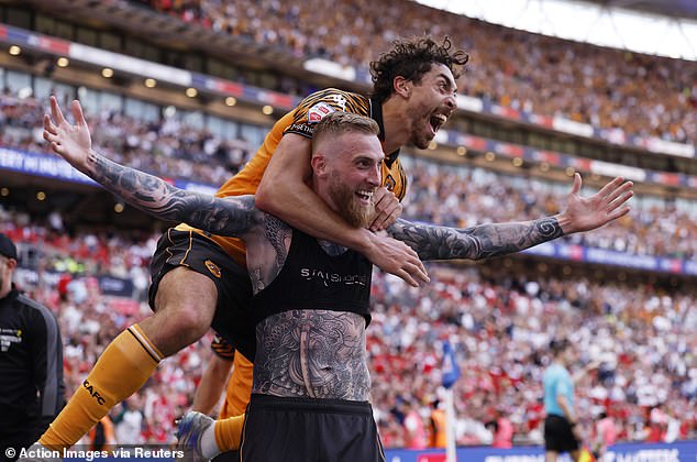 Hull City secure Premier League promotion as Oli McBurnie scores late winner in play-off final – after Middlesbrough’s reprieve proved temporary after Spygate drama