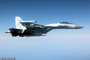 RAF halts surveillance flights over Black Sea after Russian warplanes fly ‘dangerously’ close to British aircraft in ‘Crazy Ivan’ incident