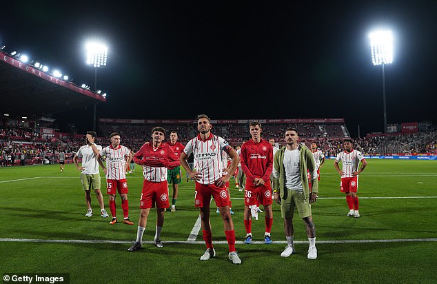 Donny van de Beek suffers another career setback as he is RELEGATED from LaLiga with Girona’s star-studded squad, including Marc-Andre ter Stegen and fellow ex-Man United star