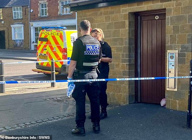 Woman’s body is found in public toilet near historical landmark in Banbury – as police launch probe into her death