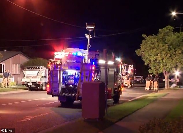 Woman and boy are stabbed and left for dead in burning house – as teenager fights for life in hospital