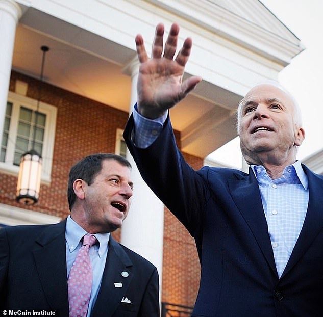 Meghan McCain leads tributes to her brother Doug who dies suddenly aged 66