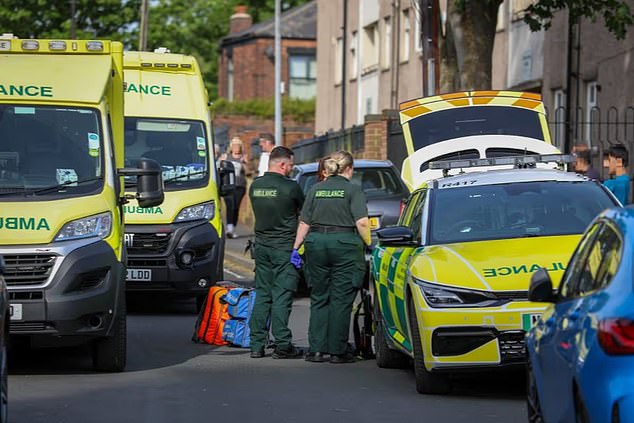 Boy, 2, is fighting for his life in hospital after falling from a house window