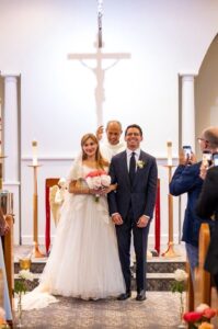 Controversial Florida gubernatorial candidate James Fishback marries mystery woman just weeks after split from girlfriend
