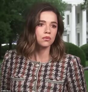 NBC reporter is ridiculed for her bizarre reaction on air to White House shooting
