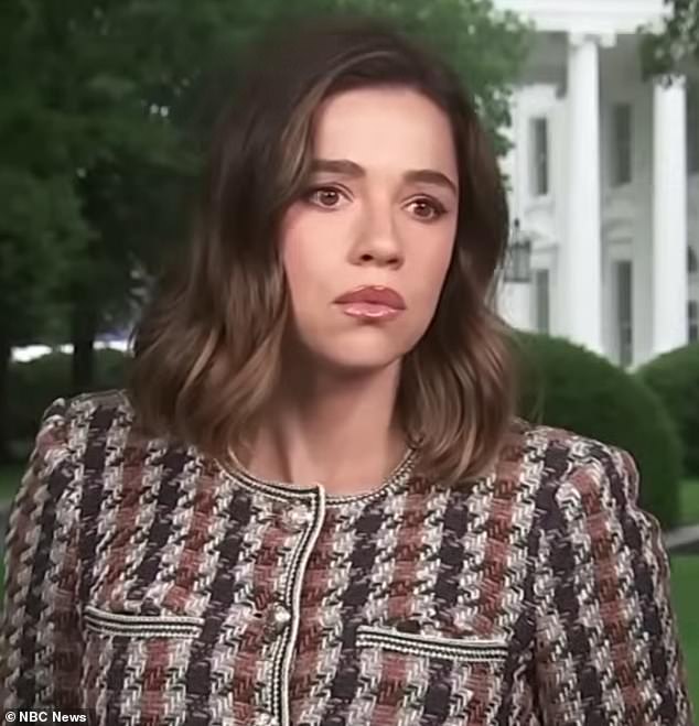 NBC reporter is ridiculed for her bizarre reaction on air to White House shooting