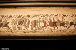 Beat the stitch up! As tickets to see the Bayeux Tapestry go on sale for up to £33 a head, here’s how to see it for free (but without the rude bits!)