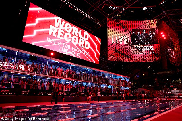 Enhanced Games athletes humbled as steroid-pumping stars only manage to break ONE world record at inaugural ‘Doping Olympics’