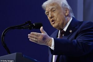 Trump returns to hospital for THIRD time in 13 months as ex-White House doctors sound alarm