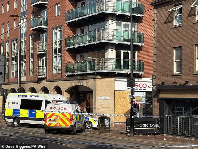 Woman, 30, dies after shooting outside bar in Sheffield: Police arrest three people in connection