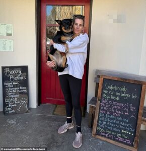 Cafe bans pooches indoors after complaint from just ONE person