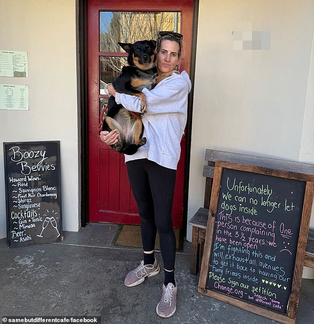 Cafe bans pooches indoors after complaint from just ONE person