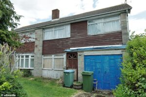 Is this Britain’s loneliest home? Run-down 1960s semi that’s NEVER been lived in is one of 265,000 forgotten properties blighting the nation