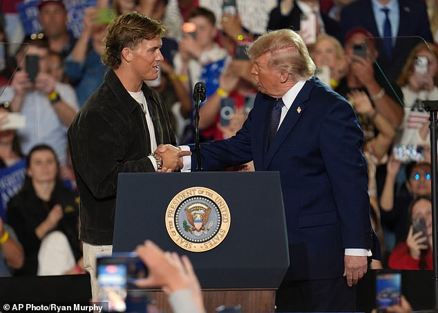 Jaxson Dart addresses locker-room fury at his Donald Trump speech with Giants teammate Abdul Carter