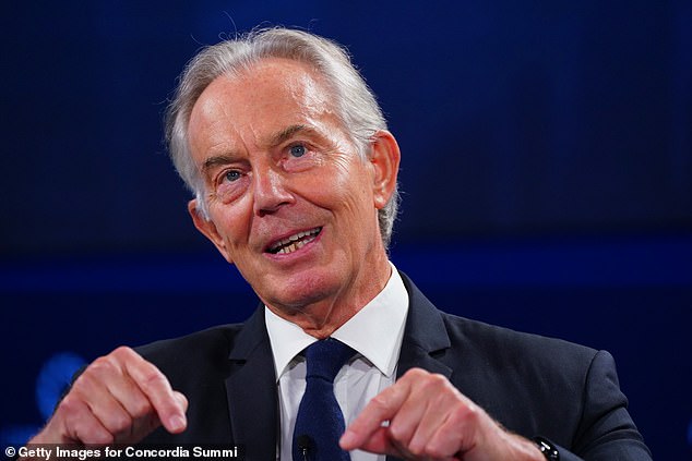 Tony Blair warns that Labour’s lurch to the Left is pushing Britain into the ‘relegation zone’ – and says ditching Starmer won’t fix the party’s problems