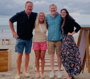 Thomas Massie joins forces with Marjorie Taylor Greene for anti-MAGA vacation snap just days after being ousted from Congress by Trump