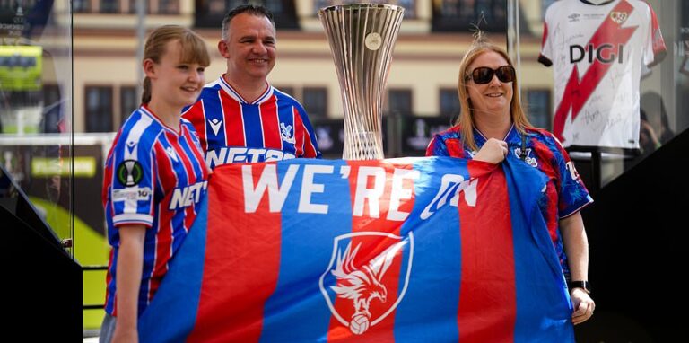 Crystal Palace vs Rayo Vallecano – Europa Conference League final LIVE: Latest score, team news and updates as Oliver Glasner bids to end on a high by sealing Eagles’ maiden European title