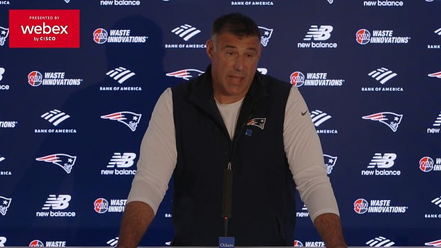 Patriots’ Mike Vrabel declares love for wife and sons in first press conference since Dianna Russini scandal