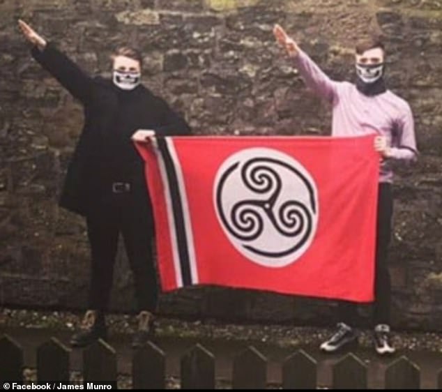 Restore Britain reinstates sacked member who posed doing Nazi salute after furious backlash from hard-Right supporters