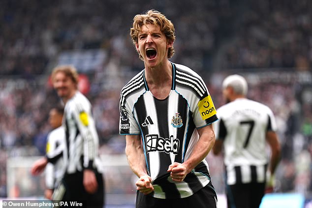 Newcastle ACCEPT Barcelona’s £70m bid for Anthony Gordon – as Magpies wantaway prepares for medical in Catalonia tomorrow