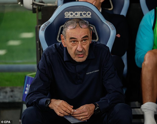 Former Chelsea boss Maurizio Sarri TEARS UP contract with Lazio for a second time and is ‘set to join Serie A rivals’ – as Italian managerial merry-go-round melts into chaos