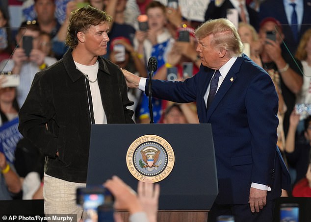 MAGA fury as Jaxson Dart is forced to issue statement over Donald Trump speech: ‘You are a free citizen’