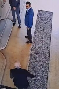 Mango founder’s son releases video of his billionaire father falling over as he battles claim that his father’s fatal mountain plunge was no accident
