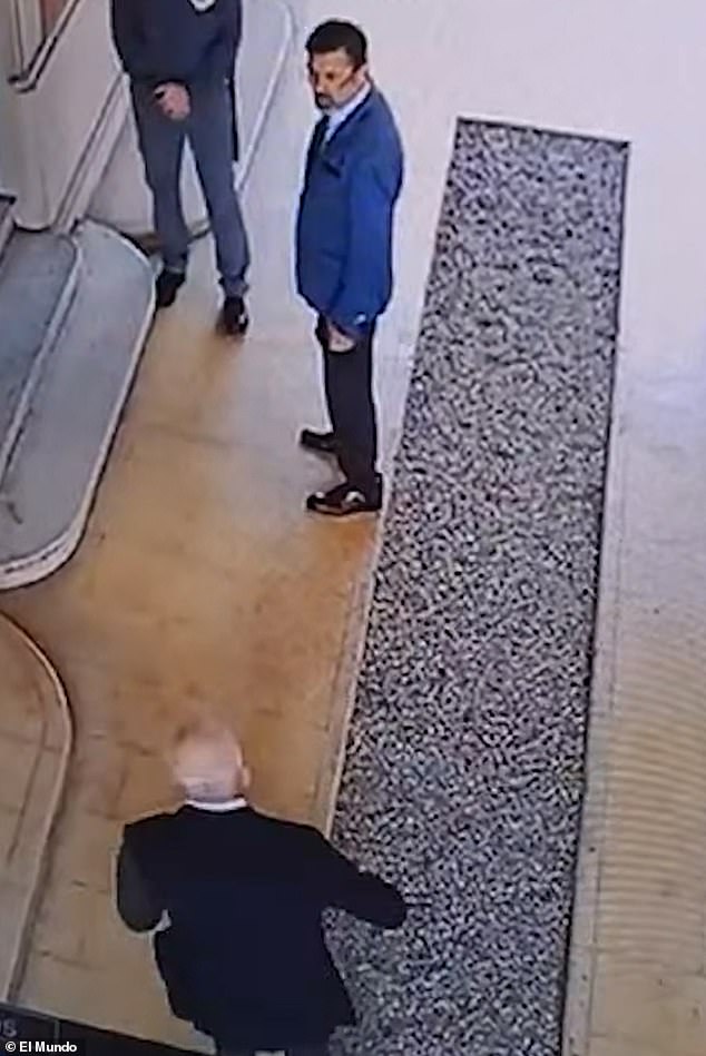 Mango founder’s son releases video of his billionaire father falling over as he battles claim that his father’s fatal mountain plunge was no accident