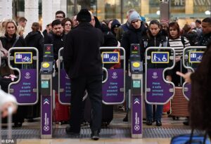 Heathrow airport is cut off from all trains due to burst water main while planned engineering work stops customers using Tube instead