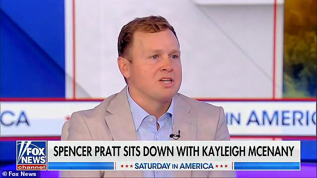 Spencer Pratt borrows from Trump’s strategy by sharing dubious ‘thank you sir’ story on campaign trail