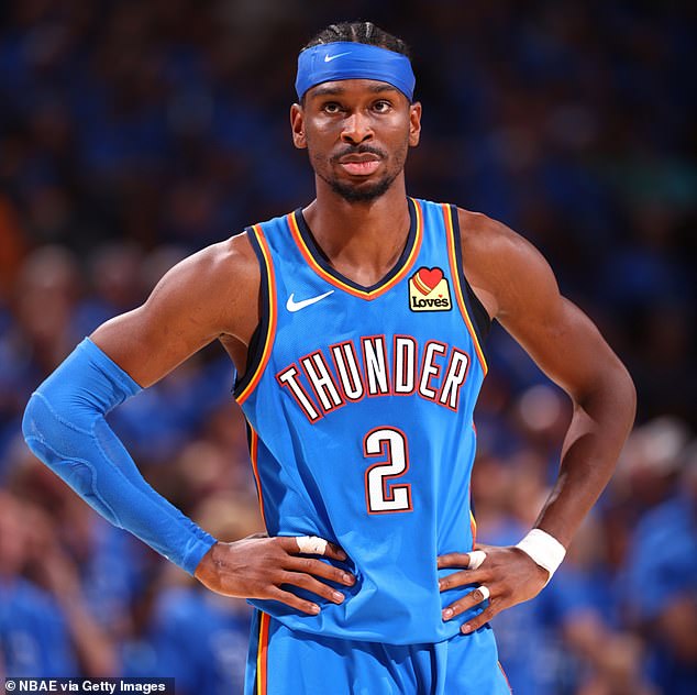Fans brutally mock Shai Gilgeous-Alexander over latest ‘flopping’ scandal as Thunder miss NBA Finals