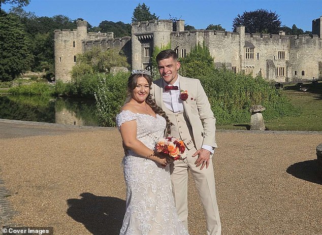 Newlywed couple are left homeless after huge fire ’caused by extension lead’ tore through their maisonette